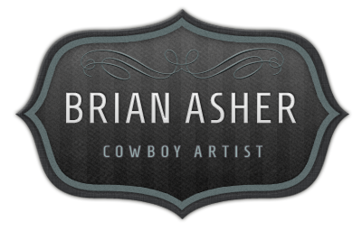 Brian Asher Cowboy Artist